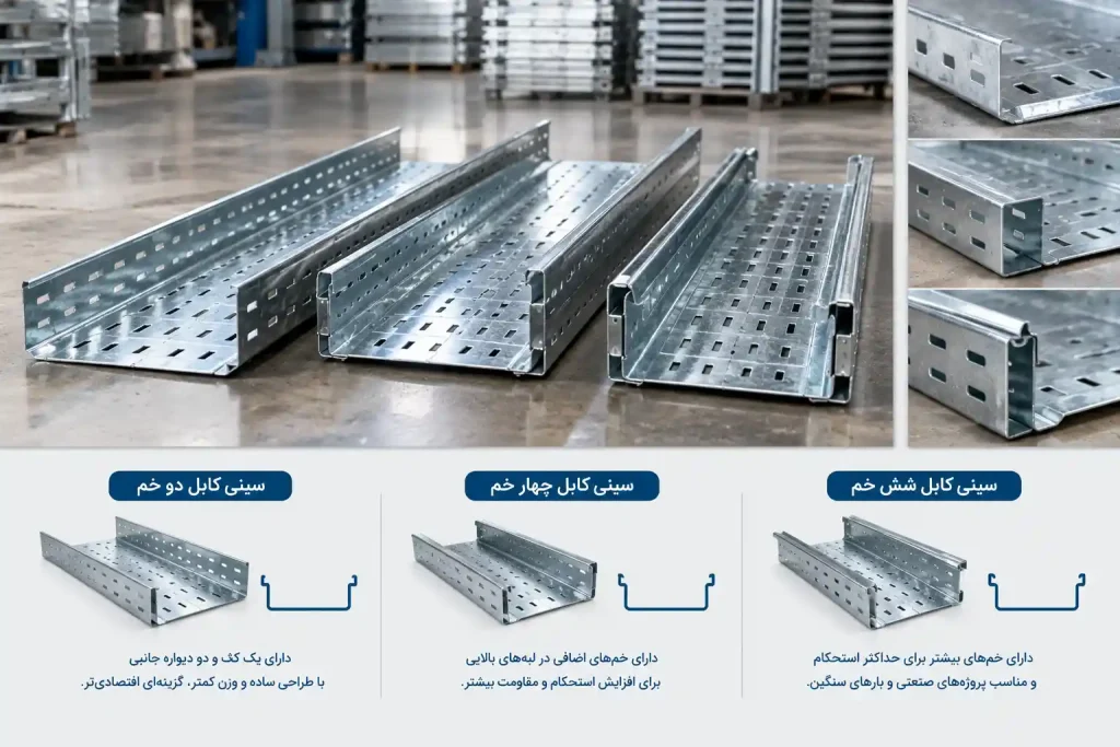 انواع سینی کابل گرم